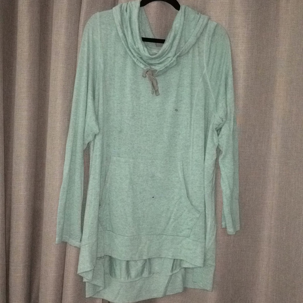 Lane Bryant livi active cowl neck top